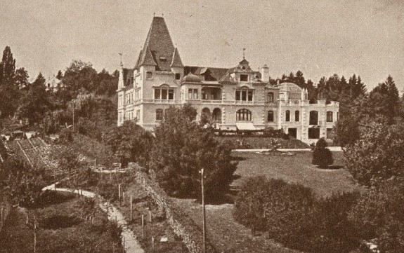 "Für die Nervenleidenden aus den höheren Klassen der Gesellschaft": Das Sanatorium Maria Grün vor den Toren von Graz; Foto: C. Sepp