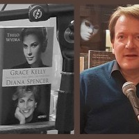 Thilo Wydra, Autor und TV-Experte für glamouröse literarische Schlüssellochperspektiven, präsentiert die Doppelbiografie "Grace Kelly und Diana Spencer"